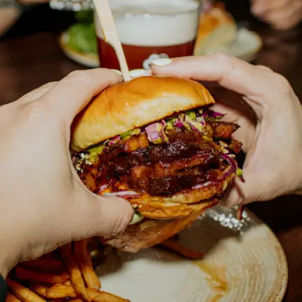 Burger Brisket Boeuf Fume Coreen 88