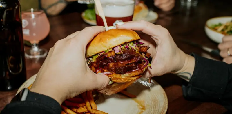 Burger Brisket Boeuf Fume Coreen 88