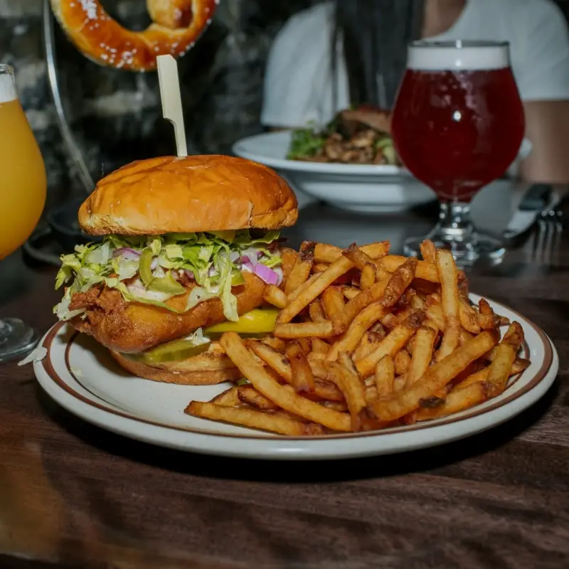 Burger Morue Croustillante 1